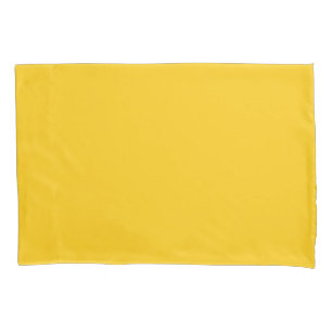 Mustard Yellow & Cadmium Orange Pillowcase