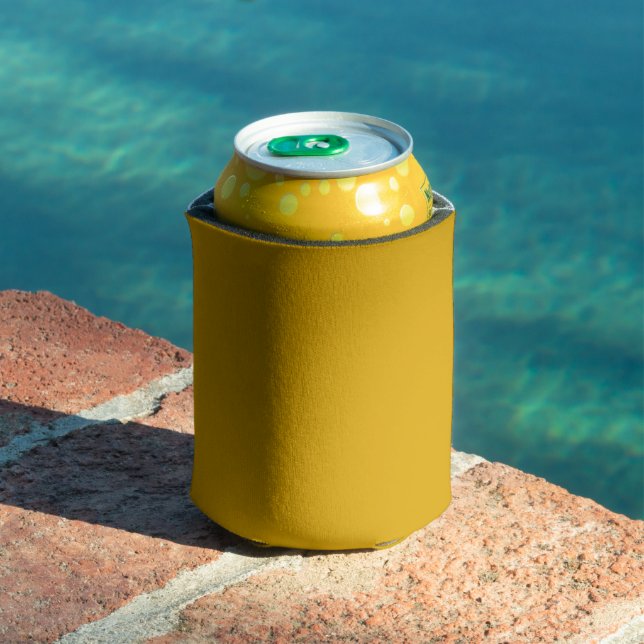 Mustard Yellow Can Cooler (In Situ Pool)