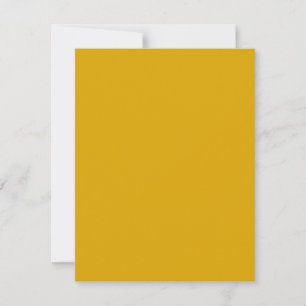 Mustard Yellow Card