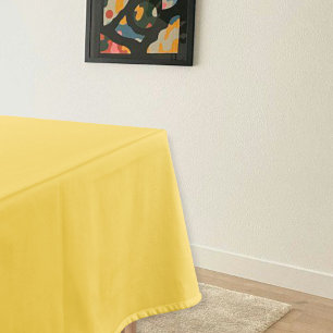 Mustard Yellow Cotton Tablecloth - Various Sizes