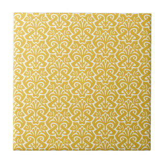 mustard yellow luxurious tiles