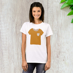 Mustard Yellow Minimalist Top
