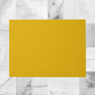 Mustard Yellow Solid Color Doormat