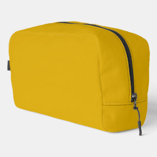 Mustard Yellow Solid Colour Dopp Kit