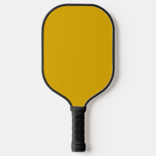 Mustard Yellow Solid Colour Pickleball Paddle