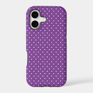 Mustard yellow white polka dots pattern iPhone C
