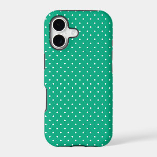 Mustard yellow white polka dots pattern iPhone C