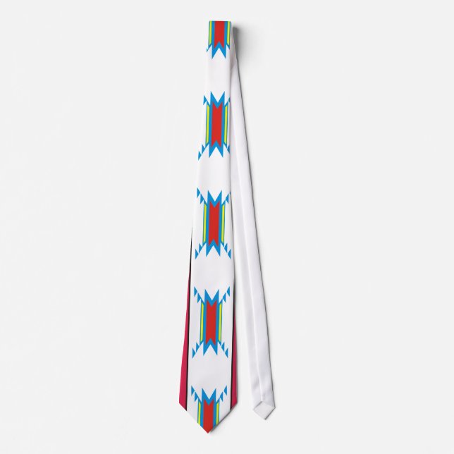 Muster Indianer pattern Native American Tie (Front)