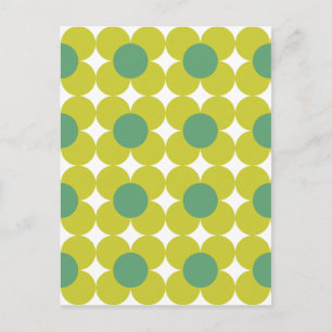 Muster Kreise pattern circles Postcard