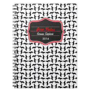 Muster Schäferhund Notebook