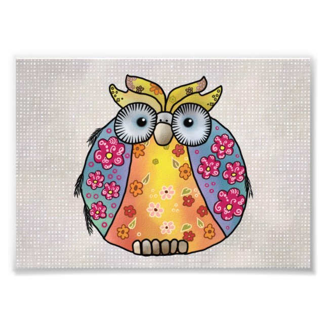 Mustereule Photo Print (Front)