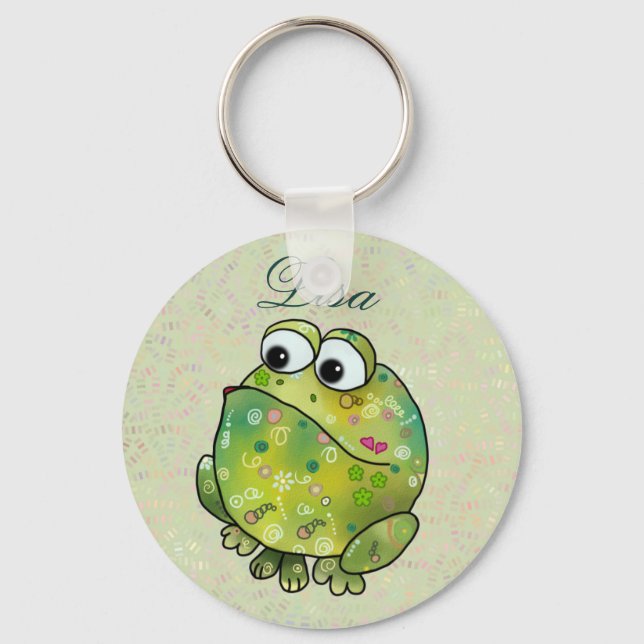 Musterfrosch Key Ring (Front)