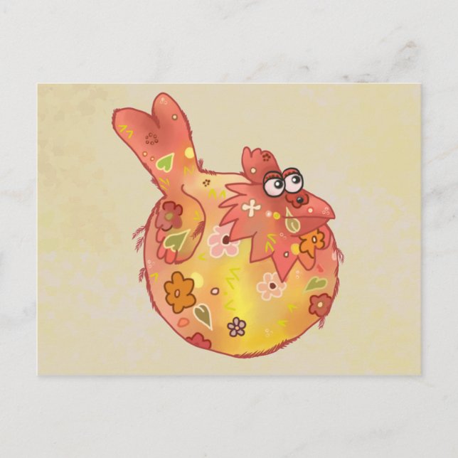 Musterhuhn Postcard (Front)