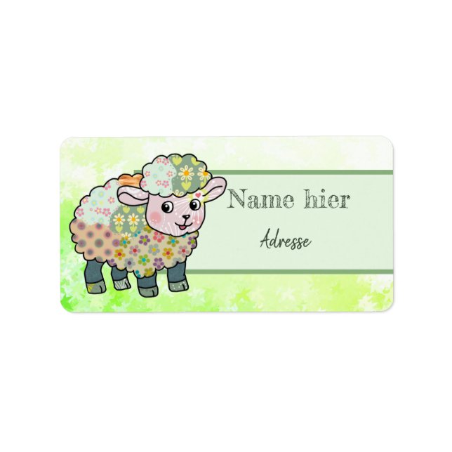 Musterlämmchen Label (Front)