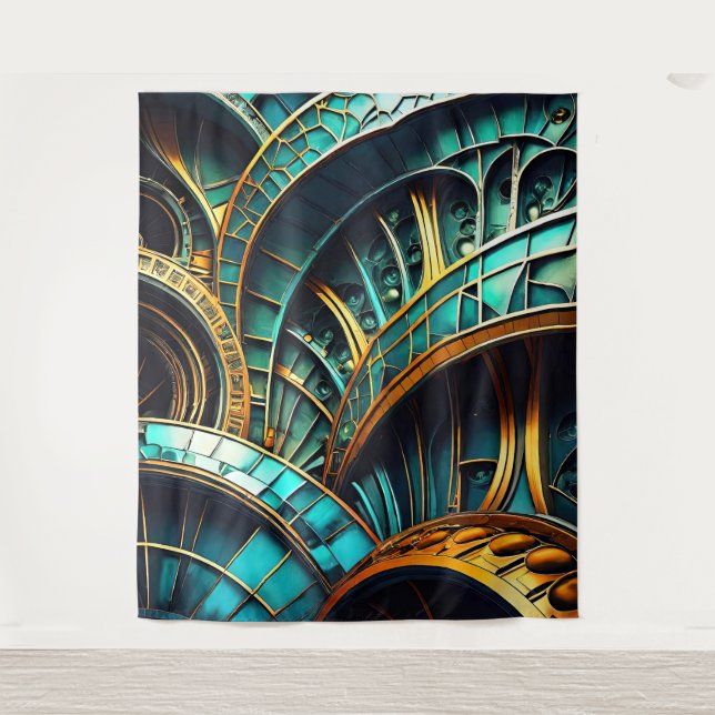 Mutant 4 Tapestry  (Front)