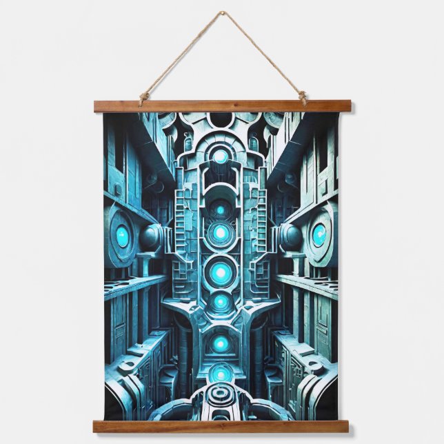 Mutant 6 hanging tapestry (Front)