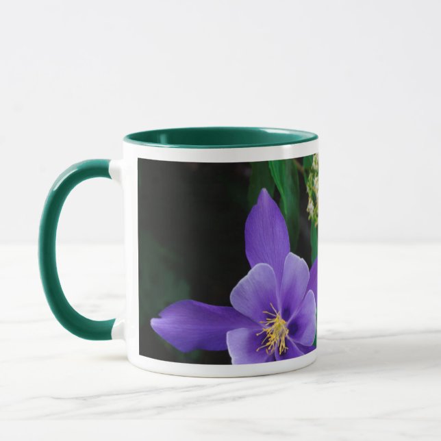 Mutant Columbine Wildflowers Mug (Left)