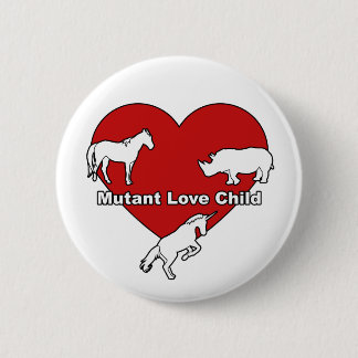 Mutant Love Child 6 Cm Round Badge