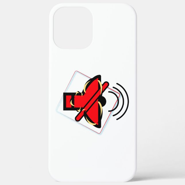 Mute Case-Mate iPhone Case (Back)