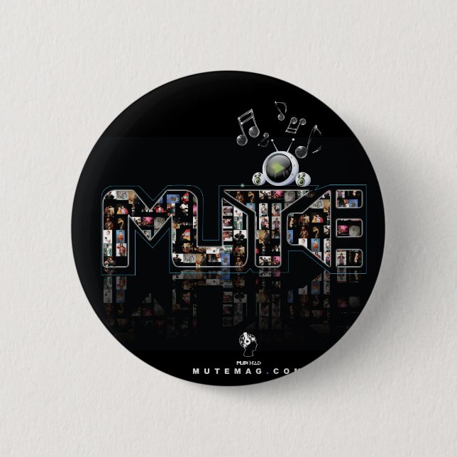 Mute Media LLC 6 Cm Round Badge (Front)