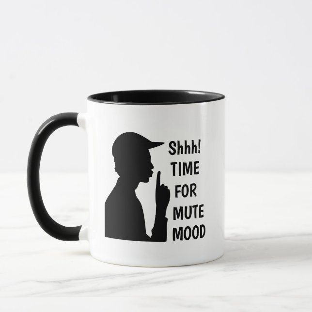 Mute Mood Mug (Left)