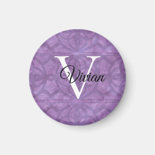 Mute Purple Watercolor Magnet