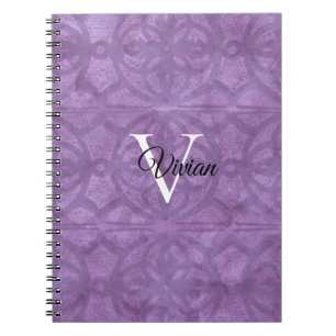Mute Purple Watercolor Notebook