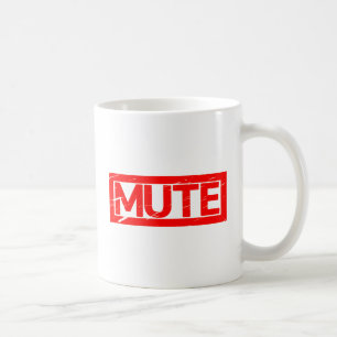 Mute Stamp Coffee Mug