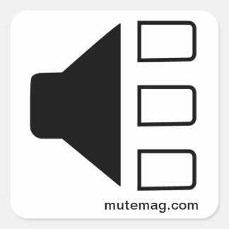 Mute Sticker