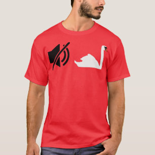 Mute Swan Birding Humour T-Shirt