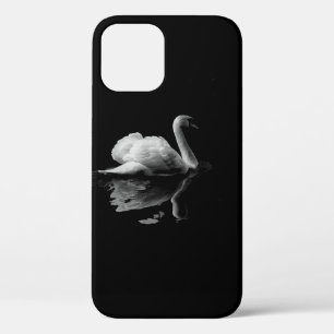 MUTE SWAN IN LOW LIGHT PHOTOGRAPHY iPhone 12 CASE