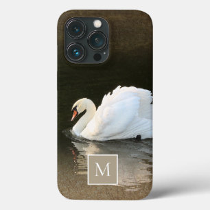 Mute Swan Monogram iPhone 13 Pro Case
