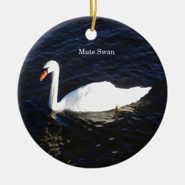Mute Swan ornament (Front)
