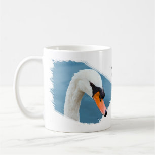 Mute Swan Portrait Coffee Mug