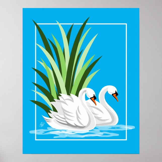 Mute Swan Poster (Front)