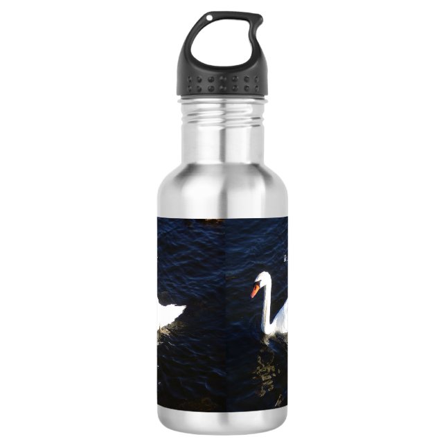 Mute Swan water bottle (Front)
