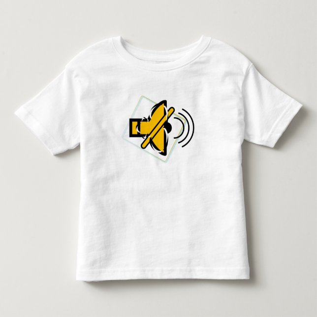 Mute Toddler T-Shirt (Front)