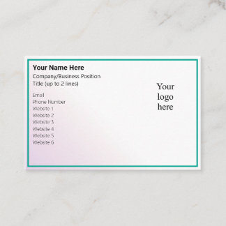 Muted Alexandrite Online Biz Logo Business Card