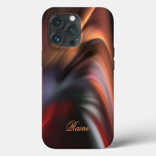 Muted Autumn Personal Name iPhone 13 Pro Case