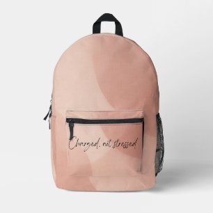 Muted blush and dusty rose AI Print Cut Sew Bag