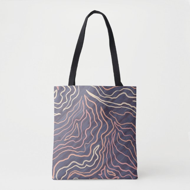 Muted Clouds Tote Bag (Front)