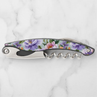 Muted Colorful Flowers Boho flower  Corkscrew