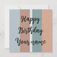 Muted colours stripes