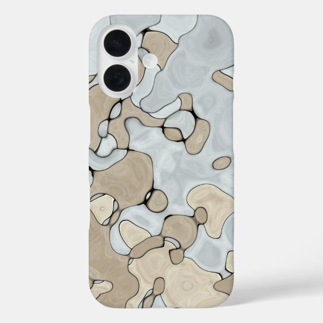 Muted Earth Tones Case-Mate iPhone Case (Back)
