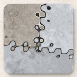 Muted Earth Tones Coaster
