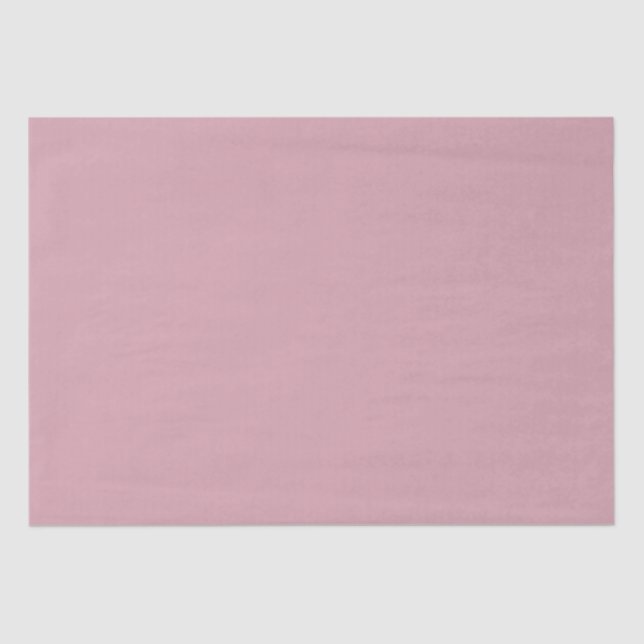 Muted Elegance - Solid Misty Rose  Tissue Paper (Front)