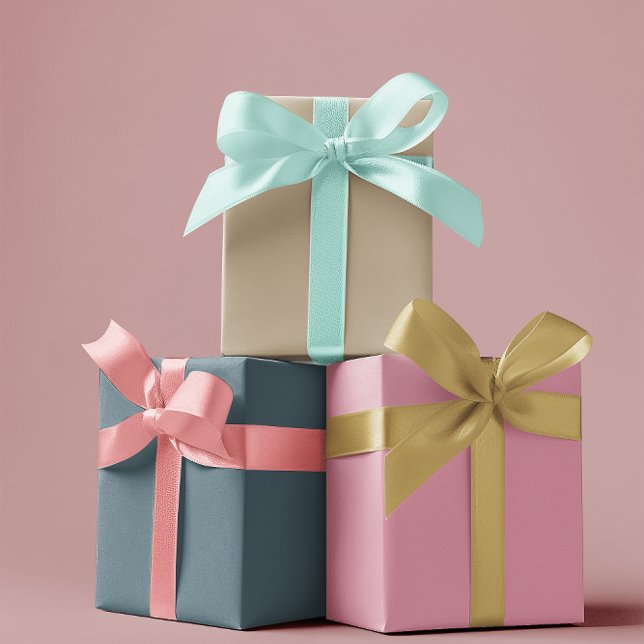 Muted Elegance - Solid Set 1  Wrapping Paper Sheet (Creator Uploaded)