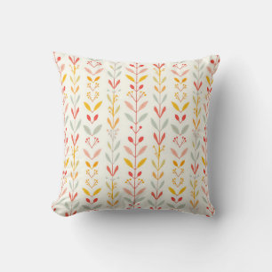 Muted Fall Stripes Cushion