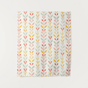 Muted Fall Stripes Tapestry