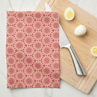 Muted Floral Boho Magic Tea Towel